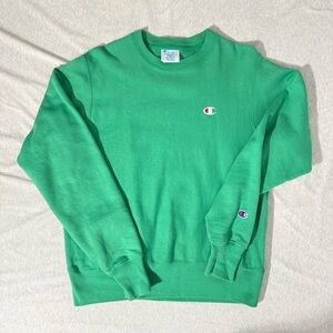 Champion Reverse Weave Crewneck (Forest Green)